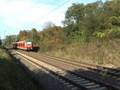 Kurze BR 425 Garnitur auf dem Weg nach Bad Honnef bei Rheinbreitbach