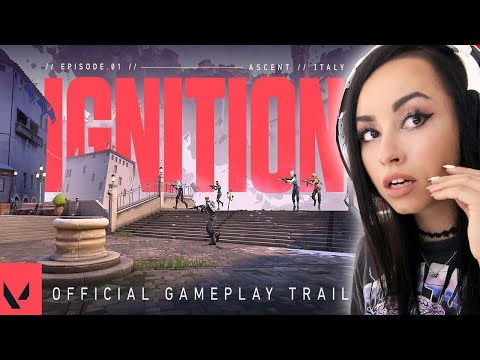 Bunny REACTS to Episode 1: IGNITION // Official Launch Gameplay Trailer - VALORANT !!!