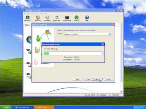 how to attach vhd in windows xp