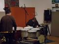 william winant / jerome bryerton percussion duo 
live at 1510 oakland