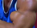 Bodybuilder Ko Chandetka slow biceps flex