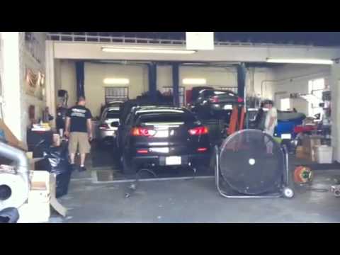 how to install evo x test pipe