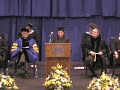 Inauguration of Dr. Jurasek - Greetings from Rebelo '08