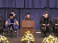 Inauguration of Dr. Jurasek - Greetings from Rebelo '08