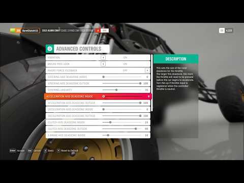 Forza Horizon 4 – Best Wheel Settings (Logitech G29) – Burnt Clutch Gaming