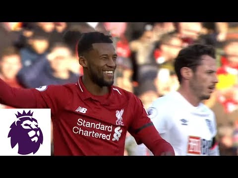 Video: Georginio Wijnaldum make it goal 2-0 for Liverpool v. Bournemouth | Premier League | NBC Sports