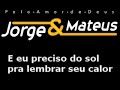 Jorge & Mateus - Fogueira