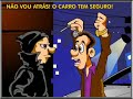 Brasileiro rico assustado canta 