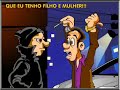 Brasileiro rico assustado canta 