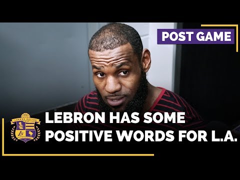 Video: LeBron James Monitoring The Los Angeles Lakers?