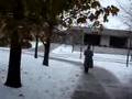 UCM MULES SNOWBALL FIGHTING PART 2