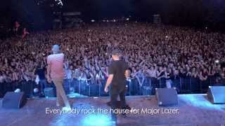 Major Lazer & Stromae chantent « Papaoutai » à Rock en Seine