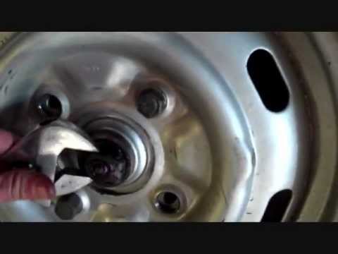 How to replace Volkswagen Beetle front wheel bearings