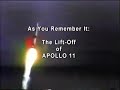 as you remember it: lift off of apollo 11  short version 