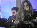 song title: peligro de ongo
composer: anibal forcada

claudia puyo: acoustic guitar,voice
veronica rapela: choir
ruben carrasco: antara
federico dangelo; percussion
ricardo maril: eggs, choir
pablo trosman: guitar ,voice
duilio fonda : bass

something about the misicians
claudia puyo :work in argentina togheter fito paez,pedro aznar,mercedes sosa between many others,internationally works in montreux jazz festival ( swiss)also tours in europe, usa, latinamerica and egypt.
pablo trosman: in argentina work togheter leon gieco, miguel cantilo, lito vitale between others
internationally works tours togheter urubamba group in switzerland and france.
ruben carrasco: in argentina work togheter dino saluzzi, chango farias gomez, manolo juarez between others,internationally works in europe jazz festivals in danmark,holland . england and tours in latin america, europe and australia.
veronica rapela: in argentina work in the music to the film (tango feroz).
duilio fonda: in argentina work togheter leda valladares and others, internationally works , tour and record cd with nguillatum group in switzerland.
ricardo maril: in argentina play togheter claudia puyo and many rock groups.
federico dangelo: play many times with claudia puyo between others