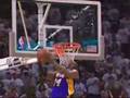 Kobe Bryant Throws Down the Double-Clutch Reverse Jam