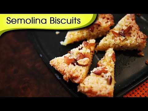 Semolina Biscuits Recipe By Annuradha Toshniwal