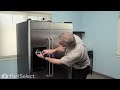 Refrigerator Repair- Replacing the Ice Dispenser Door Assembly (Flapper) (GE Part # WR17X11653)