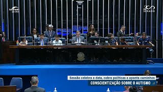 Dia Mundial de Conscientização do Autismo é celebrado no Senado