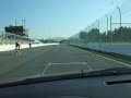 サーキット・ジル・ビルヌーブを車で1周