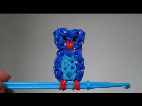 Как сделать из резиночек фигурки животных видео