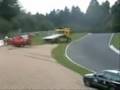 porsche gt3 roll over nurburgring