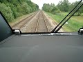 Train Drivers View in Holland Lw-Gn part 4