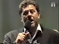 tommy k�rberg singing end game in a concert of chess in 1997, danmark. the cast incl. elaine paige, tommy korberg, anders glenmark, johan schinkler, dominique blazek.