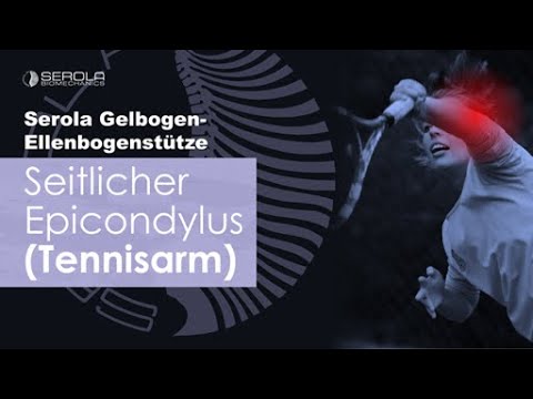 ● Gel Arc Ellenbogenbandage von Serola: Laterale Epicondylitis (TennisEllenbogen)