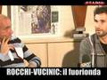 videos de derby roma lazio chiacchierata tra Rocchi e Vucinic