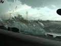 Huge hail balls vs car Huge hail balls vs car