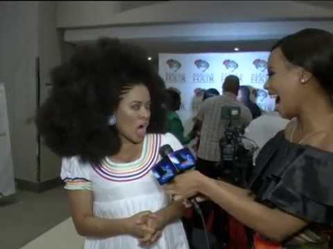 Top Billing attends the African International Hair Awards 