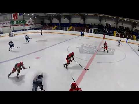 Physicality & Strength - Marcus Carter #4 v Grey-Bruce Highlanders 1st Period @ 00:23-00:36