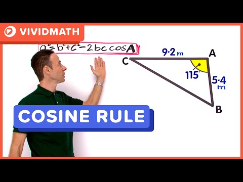 how to prove cosine rule