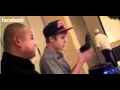 Justin Bieber DJ'ing @ Selena Gomez Tour After Party