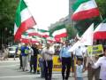 Iranian-Americans  rally in front of White House