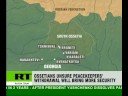 EU peacekeepers replace Russians