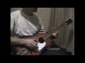 Handicap guitar player with broken hand 042
