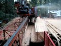 Mobile Dimension milling 1x8 cedar at 20 fpm Mobile Dimension milling 1x8 cedar at 20 fpm