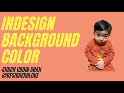 how to fill color in indesign