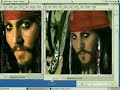 Jack Sparrow speedpainting with Gimp en Slackware 12