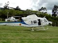 Helicoptero presidencial en la Sabana