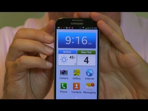 how to change home screen on galaxy s4