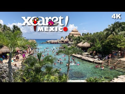 Xcaret Eco Park Riviera Maya Attractions Mexico Cancun 4K UHD