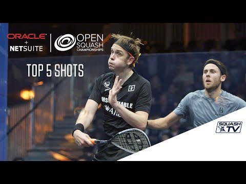 Squash: Top 5 Shots - QF Day 1 - Oracle NetSuite Open 2017