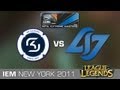 CLG vs. SK Gaming - Semi Final IEM GC New York League of Legends