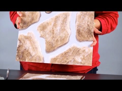 how to paint trompe l'oeil stone
