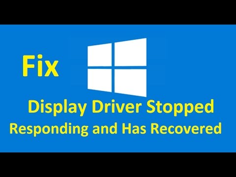 Display Driver Stopped Responding and Has Recovered!! Fix - Howtosolveit