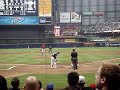 Clip Ryan Braun crushing a hr off Randy Johnson/6.03.08 game Video