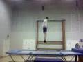Fun Trampolining - Baby Bliff back drop back summi